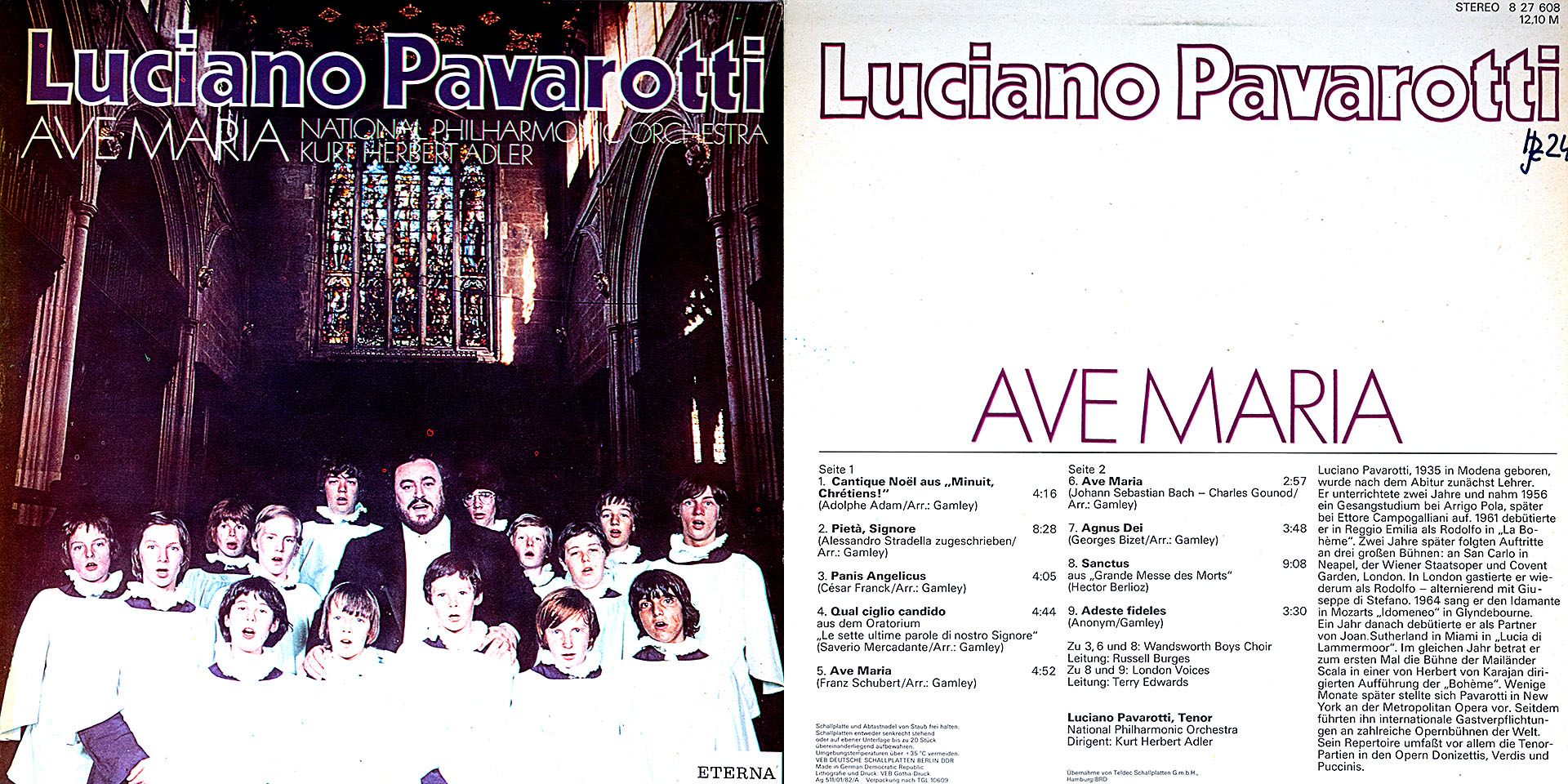 AVE MARIA - Luciano Pavarotti